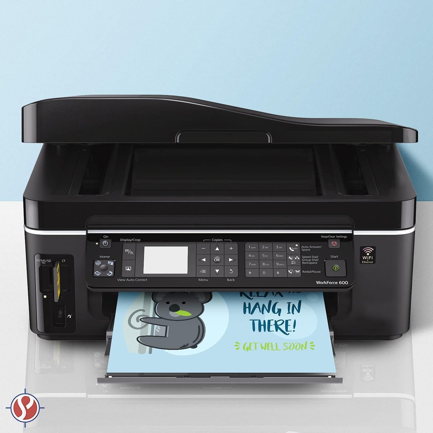 8.5 x 11" Light Blue Color Paper Smooth, for School, Office & Home Supplies, Holiday Crafting, Arts & Crafts | Acid & Lignin Free | Regular 20lb Paper - 100 Sheets