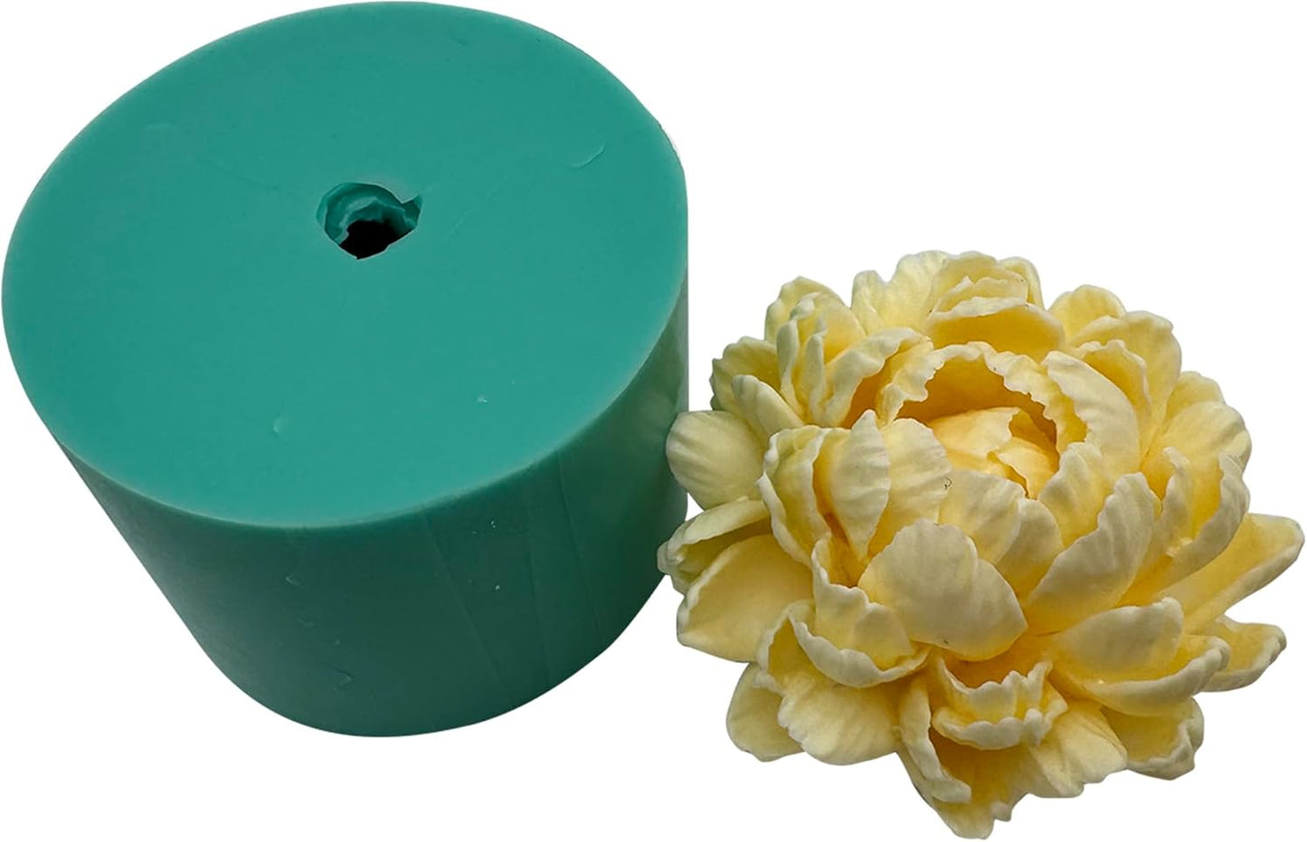 3D Blooming Chrysanthemum Silicone Mold for Crystal Epoxy Resin Flower,Home Decoration Flower Molds Aroma Plaster Stone Disffuer Mould, DIY Candle Wax Resin Craft Silicone Mould