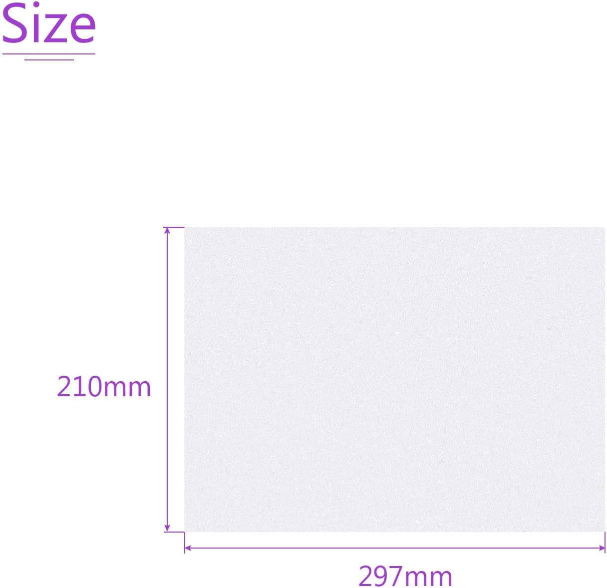 DMiotech 10Pcs Correction Gel Light Filter Overlay Transparent Plastic PVC Sheets Matte Translucent for Photo，Film,Video