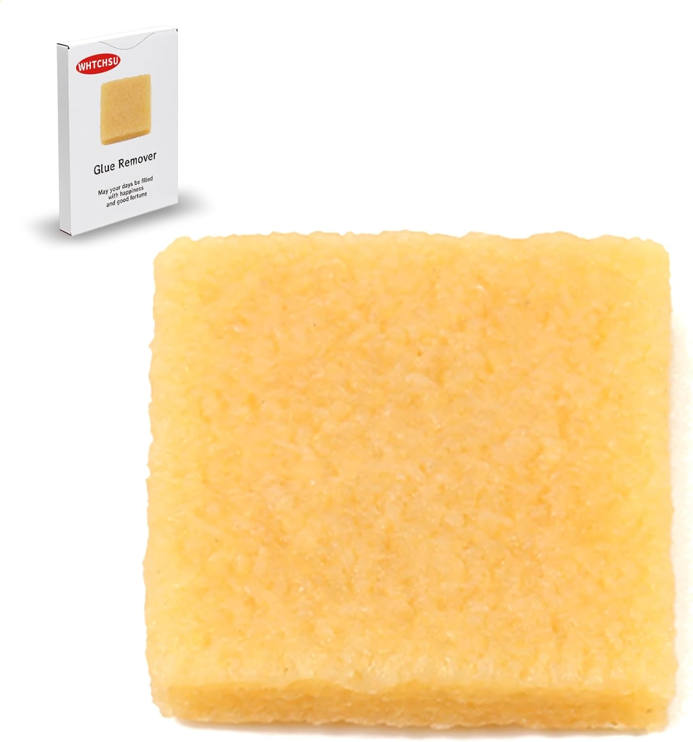 WHTCHSU 1Pcs Glue and Residue Eraser Rubber Cement Cleaner for Removing Adhesive and Residues from Paper Plastic and More