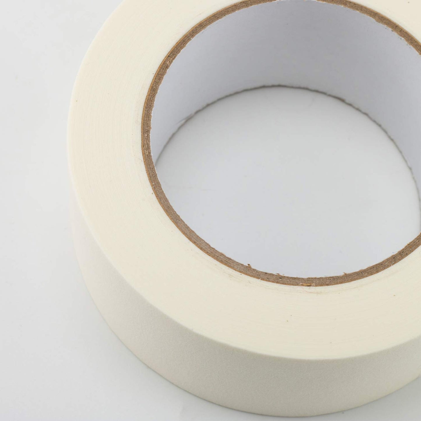 Lichamp Wide Masking Tape 2 inches, 1pc General Purpose Beige Masking Tape White Masking Paper, 1.95 inches x 55 Yards (Pack of 2)