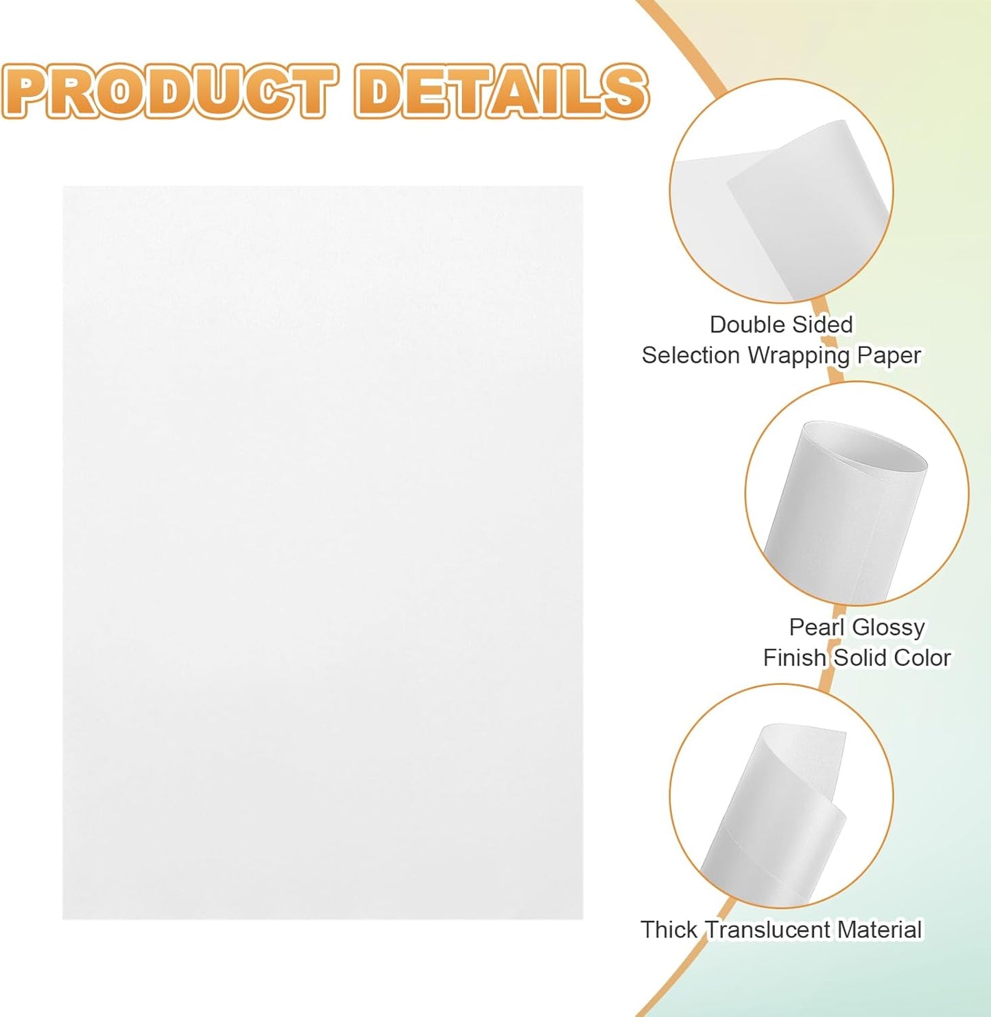 MECCANIXITY 100 Sheet Colored Vellum Paper 5.9" x 8.3", 100gsm Translucent Printable Vellum Sheets for Printing Wedding Invitations Inkjet Laser Printer, Silver