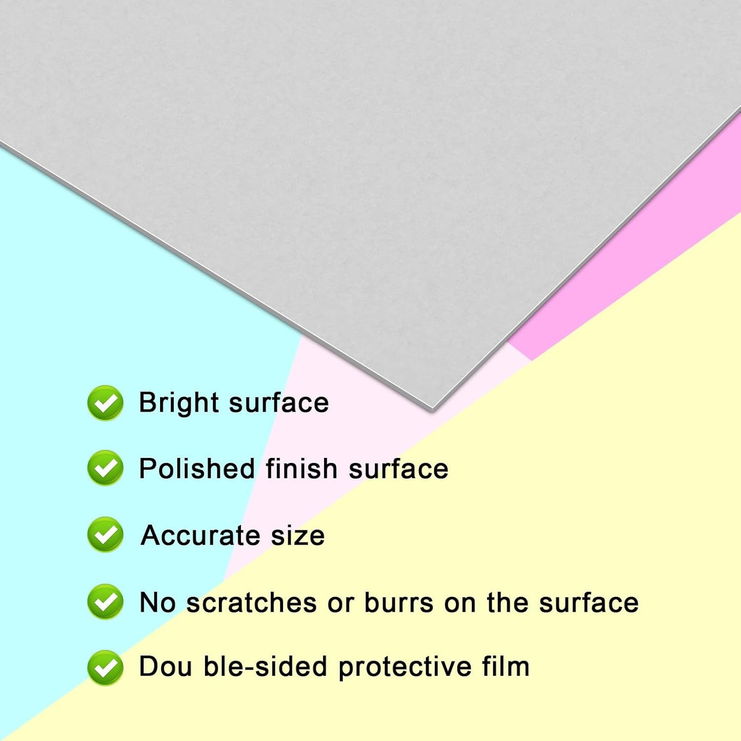 Galvanized Metal Sheet 12" x 16" x 1/32" Inch Galvanized Steel Sheet Plates for Magnetic Mount Board Wall 20GA(0.80MM) Galvanized Steel Plate Panels Stock for Roof Flashing Fixing Repair, Crafts, DIY