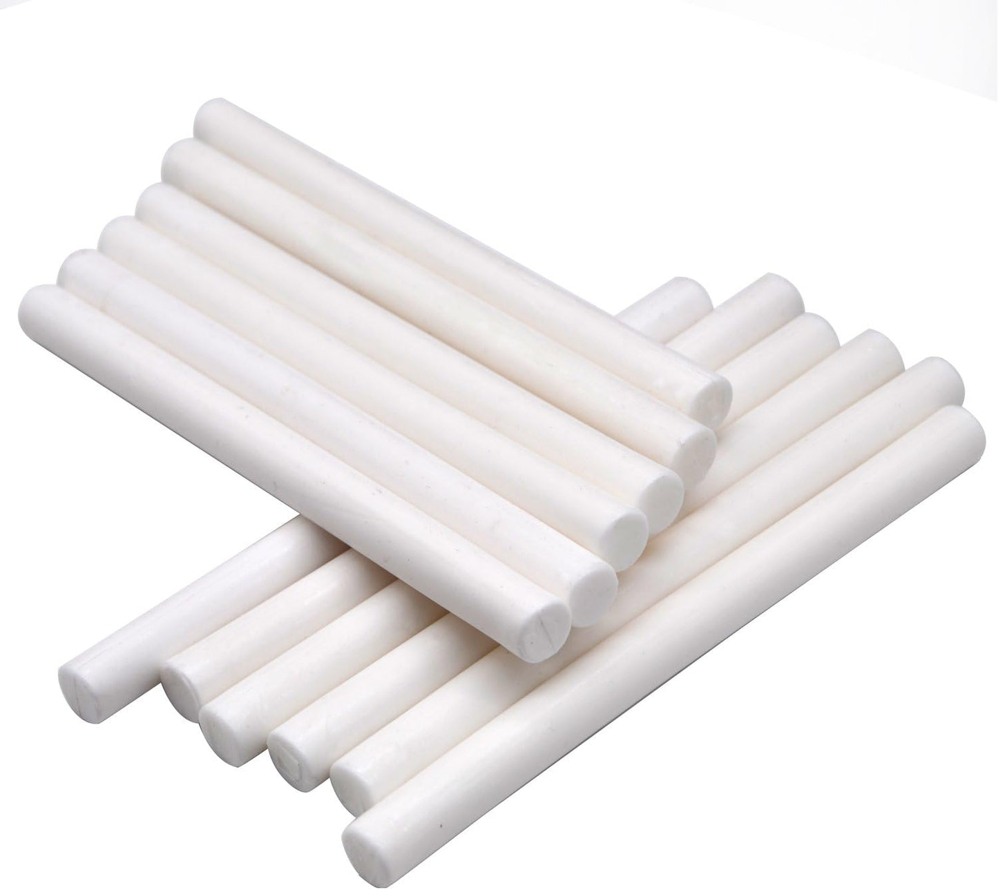 Large Glue Gun Sealing Wax Sticks for Envelope Wedding Invitation Sealing Decoration - Pack of 12 - White