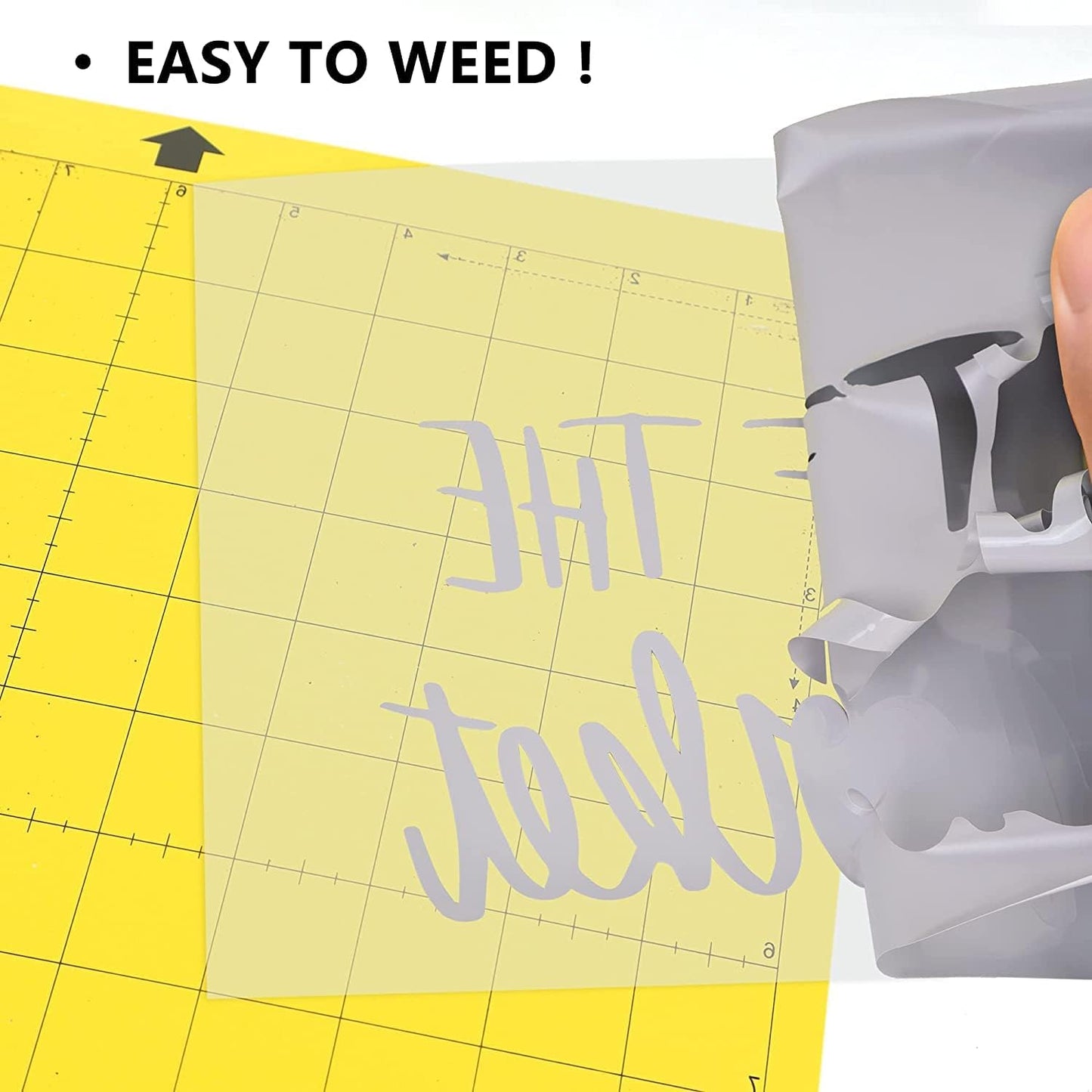 HTV Iron on Vinyl 12Inch by 12ft Roll Heat Transfer Vinyl for T-Shirt HTV Rolls for All Cutter Machine - Easy to Cut & Weed for Heat Transfer Design (12ft, Gray)