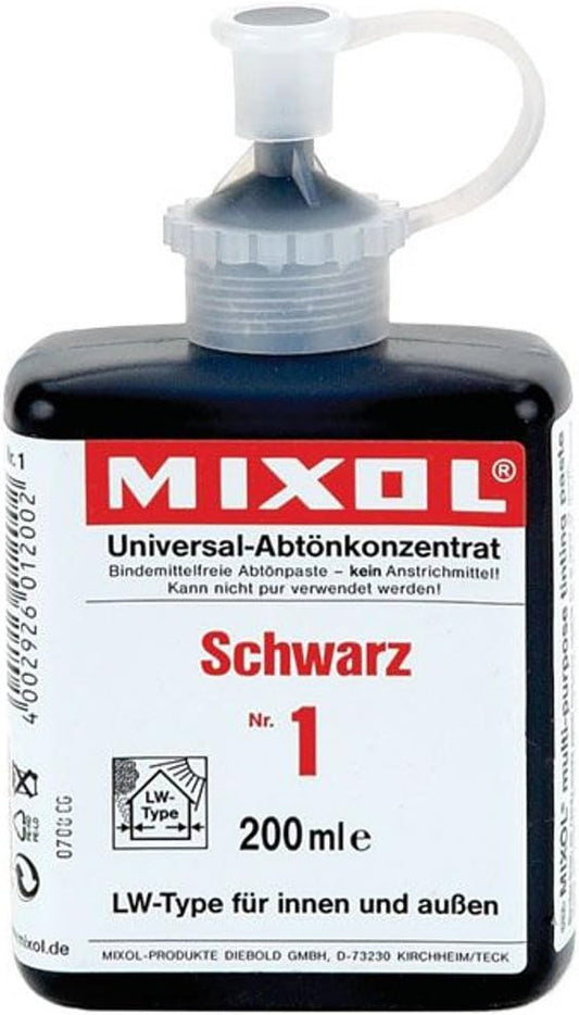 Mixol : Universal Stainer : 200 ml : Black