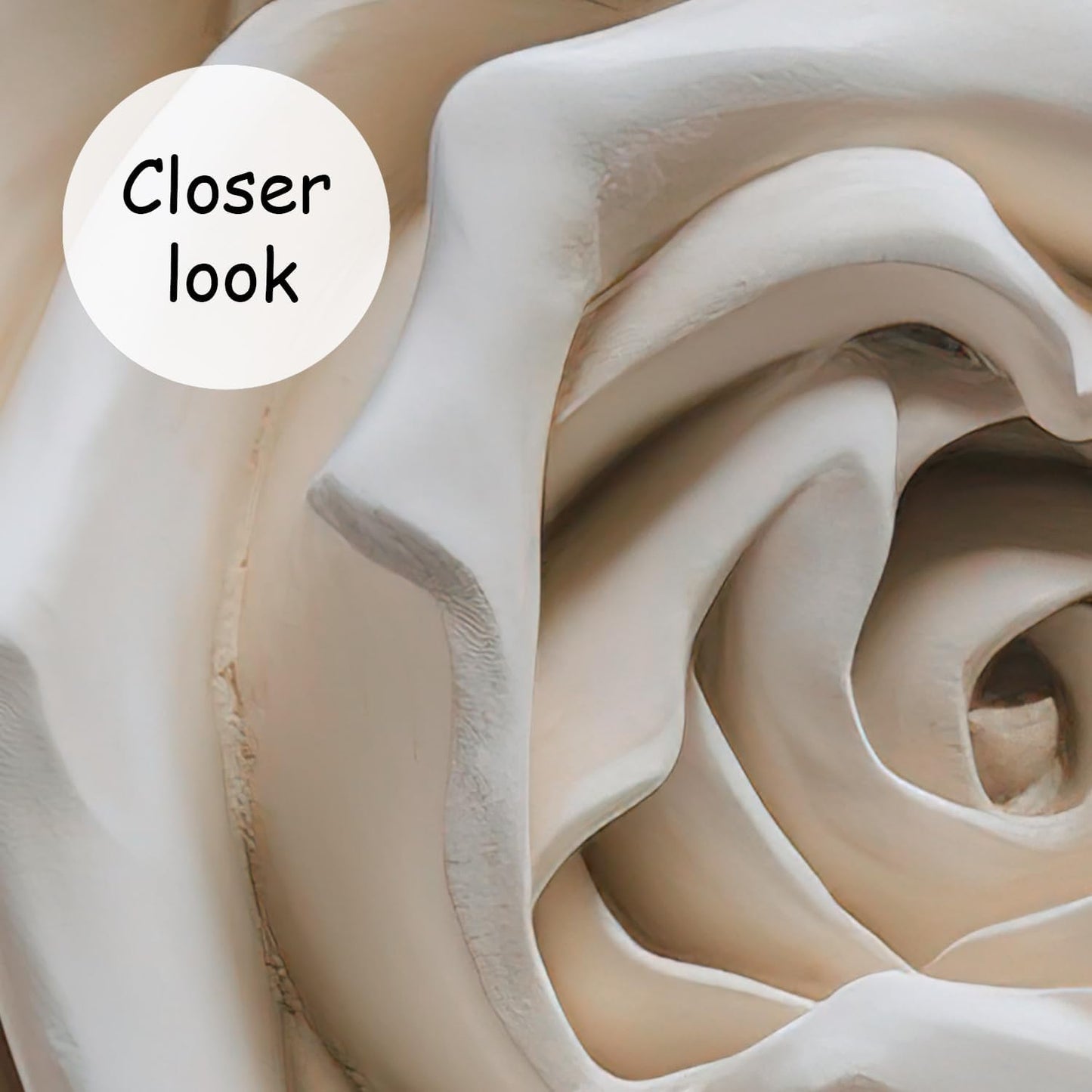 AFZEVEB-3D Rose Flower Wallpaper Large Floral Wall murals for Bedroom 114"x74"(Not Peel and Stick)