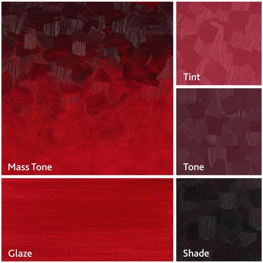 Tusc & Pine Artist Oil Paint - Alizarin Crimson, 40 ml, Non-Yellowing, Rich & Creamy Consistency, Maximum Pigment Load, Small Batch Milled Oil Paints Made in the USA for Professional Artists