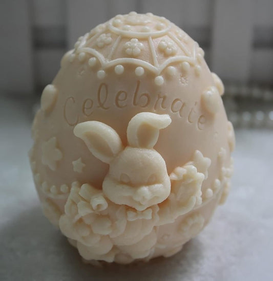 Rabbit Egg Soap & Candle Mold - Silicone, Ice Sculpture & Bird Shapes - Aroma Plaster Mold