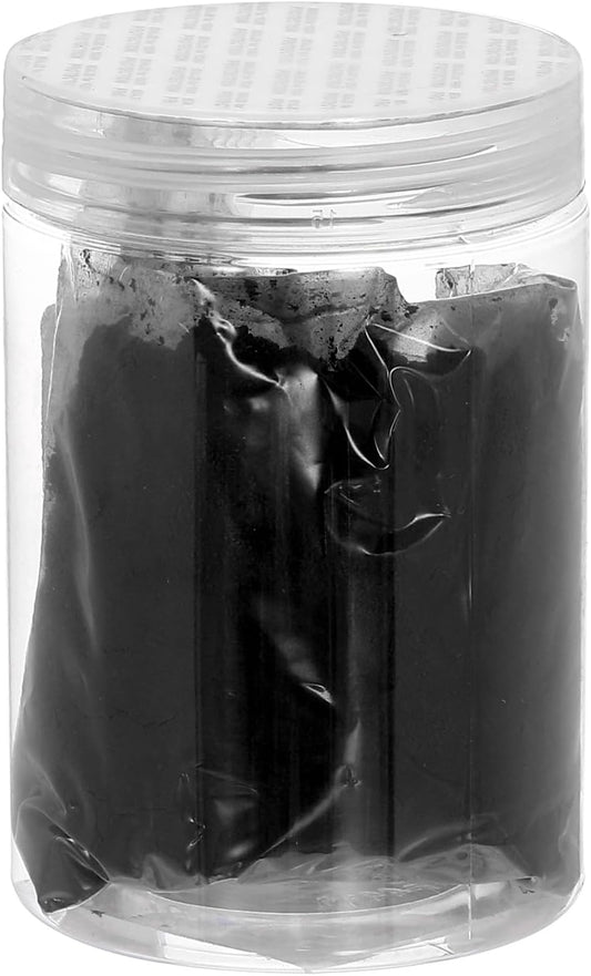 HARFINGTON Iron Oxide Powder Concrete Pigment 500 Mesh 3.5oz (100g) Iron Oxide Grout Pigment for Pastel Tile Paint Concrete Cement, Carbon Black