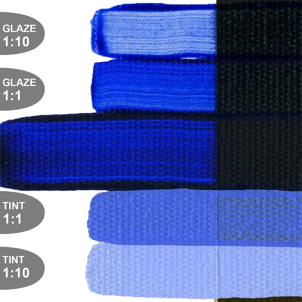 OPEN Slow-Drying Acrylics by GOLDEN, Ultramarine Blue, 5 fl oz. tube, Professional Acrylic Paint, Semi-Transparent