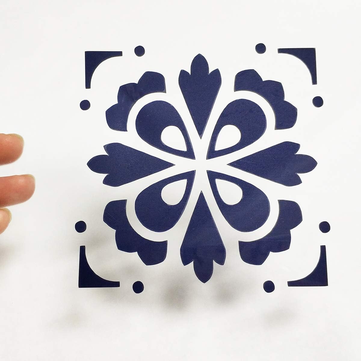 Guangyintong Navy Blue Heat Transfer Vinyl Rolls, 12" x 8ft - Iron On Vinyl for T-Shirts, Glossy Surface, Easy to Cut & Weed