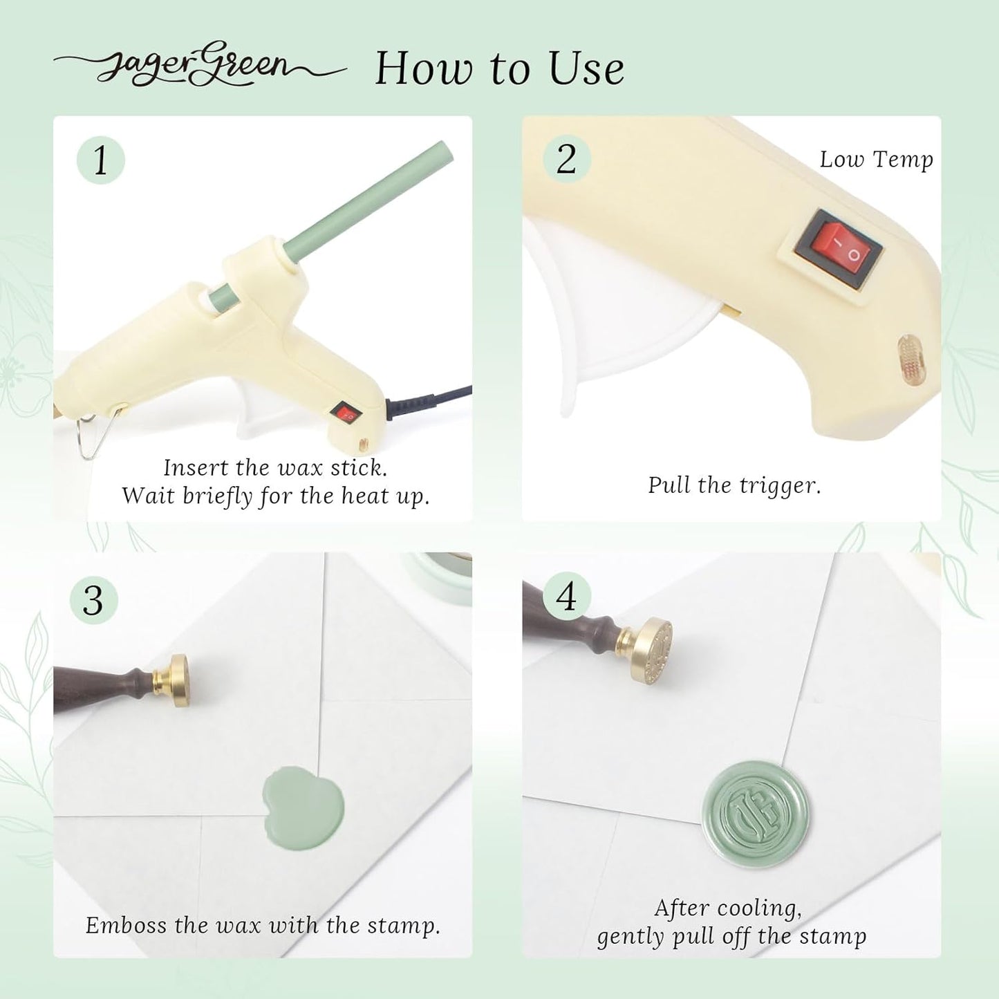 Glue Gun Wax Seal Sticks, 8 Pcs Gold Sealing Wax Sticks for Wedding Invitation Envelopes, Antique Stamp Seals, Letter Sealer, Scrapbook Supplies, Christmas Cards, Gifts Wrapping