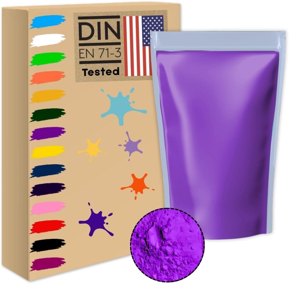 2.2lb/1kg purple Holi color powder rangoli non toxic bulk organic washable natural gender reveal decorations colour war kids dog animal summer camps festivals gift run gulal