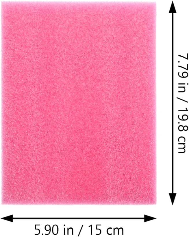 EXCEART 6Pcs Needle Felting Pad Pearl Cotton Foam Cushions for DIY Crafting Work Surface for Quilting and Felting Projects