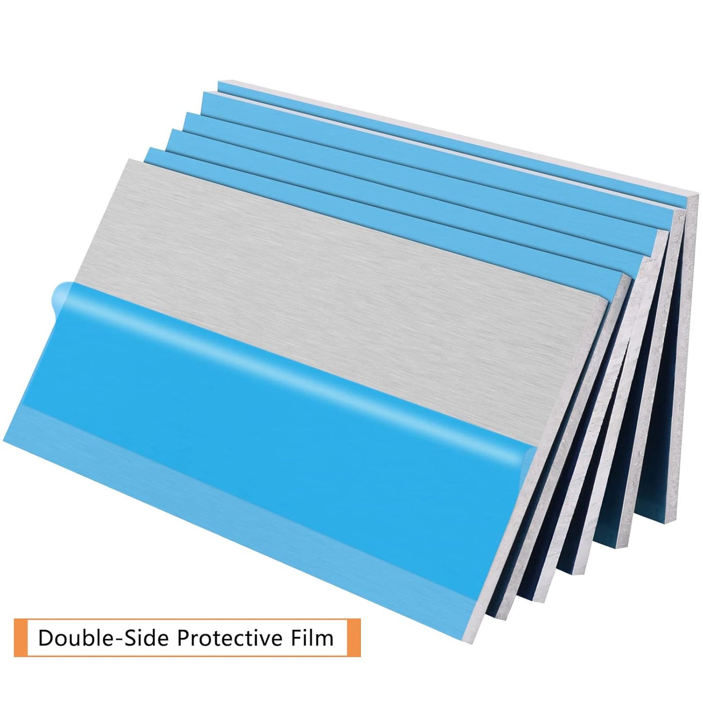 Welding Coupons- 6Pack 6061 T651 Aluminum Sheet Metal 2" X 4" X 0.125Inch Flat Plain Small Aluminum Plate Weld Practice kit for MIG, TIG, Stick, Arc, Gas, Brazing, Welding Practice kit for Beginners
