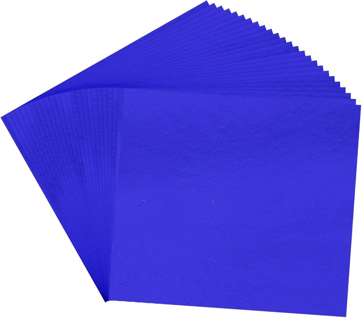 PATIKIL Gold Leaf Sheets for Art 3.7" x 3.4", 100 Pcs Gold Foil Sheet Metallic Leaf Papers for DIY Crafts Resin Furniture Nails Paintings Home Decoration, Blue