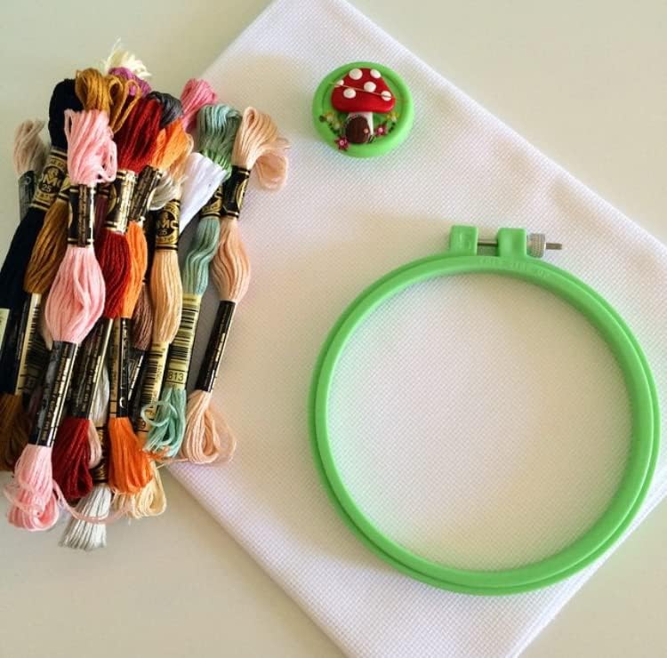 Aida Cloth 16 Count Cross Stitch Fabric,19×28inch (16CT, White)