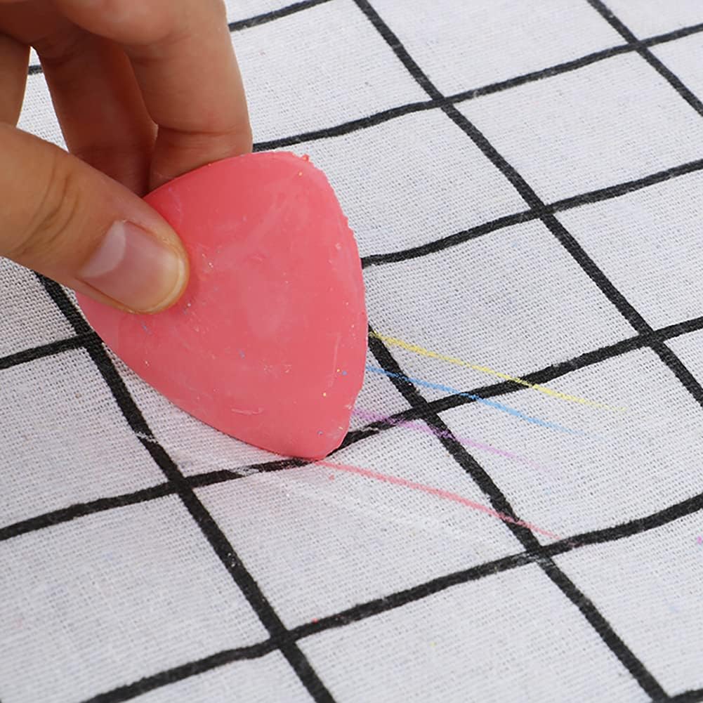 Triangle Tailors Chalk,Sewing Fabric Chalk and Fabric Markers for Quilting,Sewing Supplies Accessories(30 Pieces)