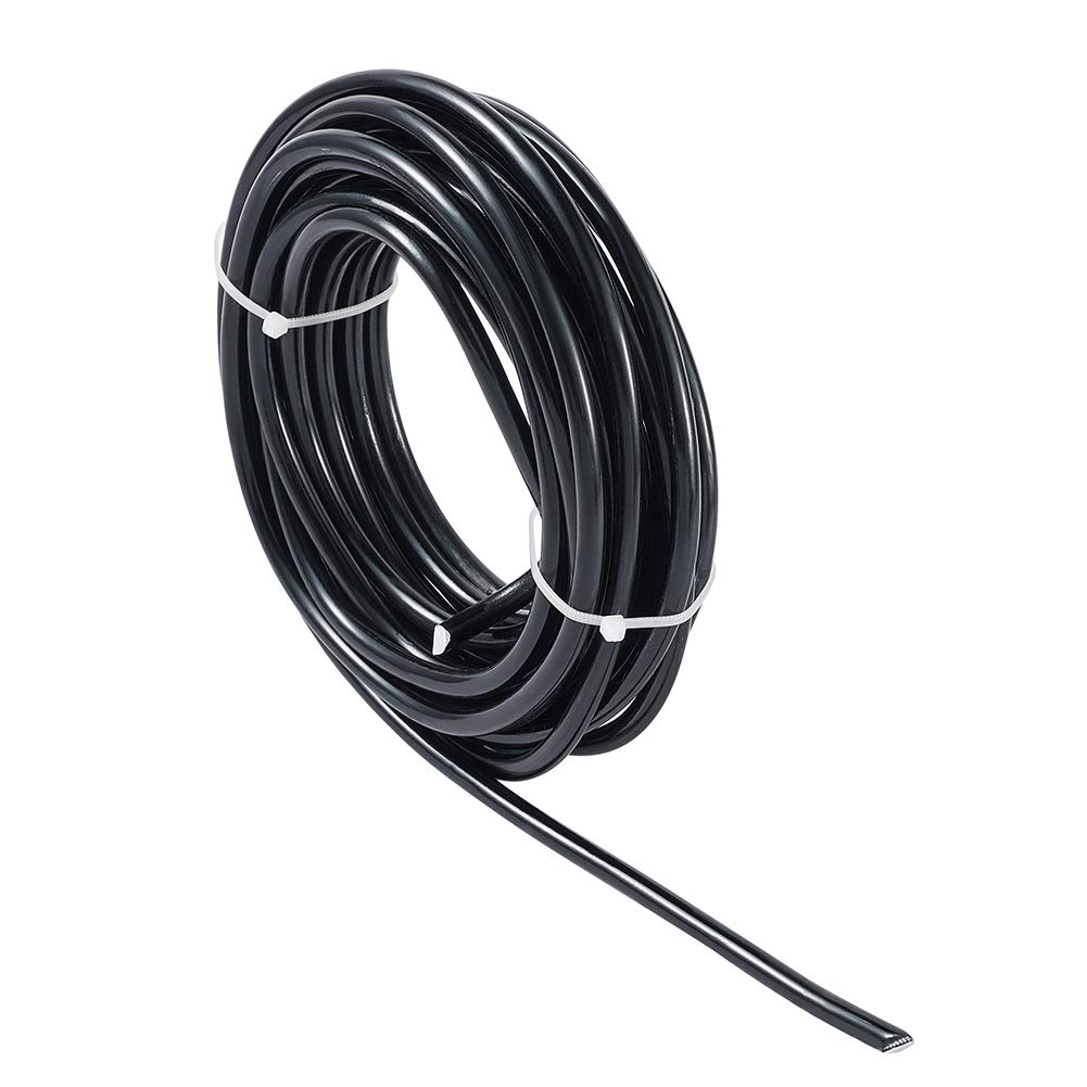 Fashewelry 22.96 Feet 6mm Aluminum Wire Black Bendable Metal Craft Wire for Beading Jewelry Craft Making