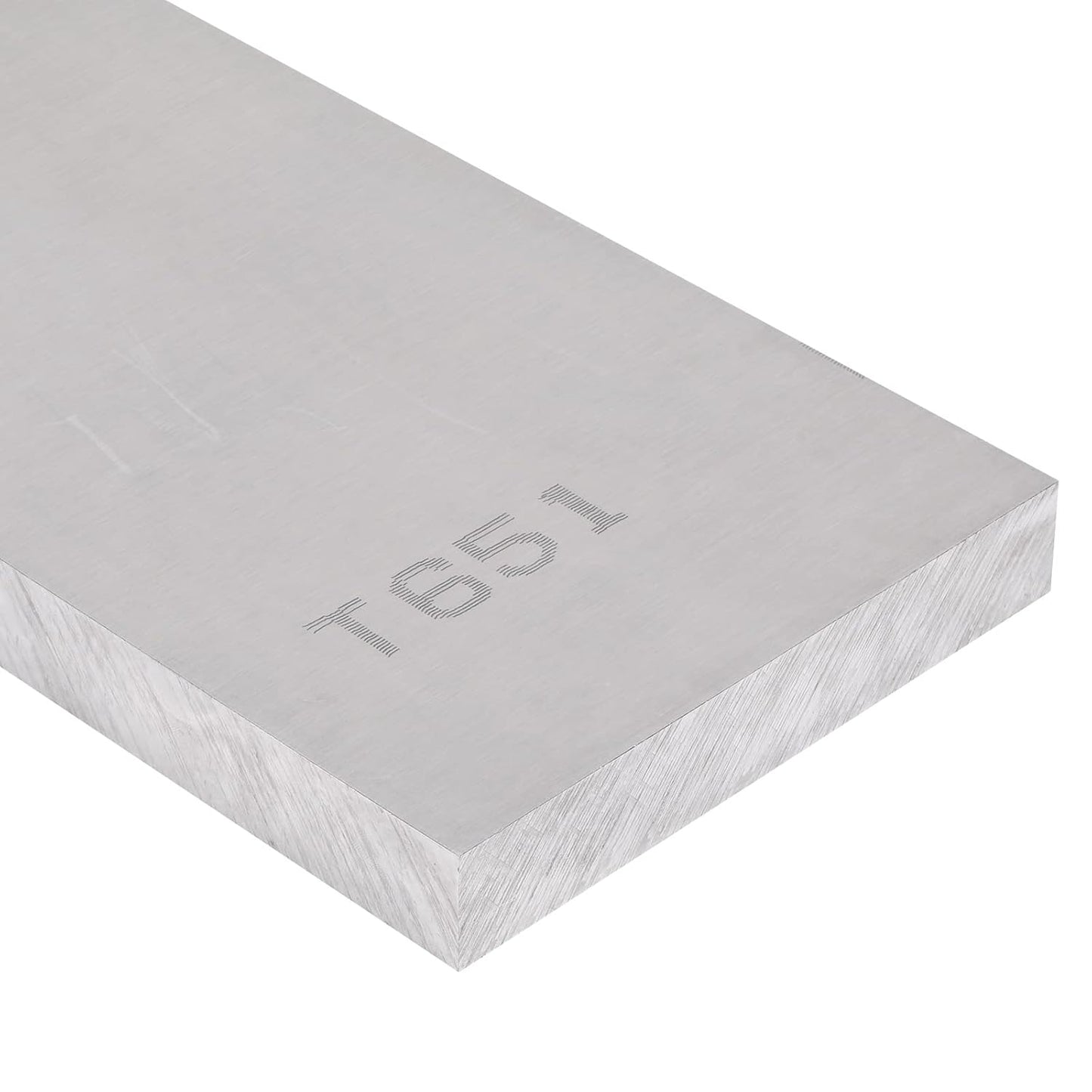 6061-T651 Aluminum Sheet 6 x 12 x 1Inch (25.4MM) Flat Plain Thickened Aluminum Plate with Protective Film, Industrial Grade