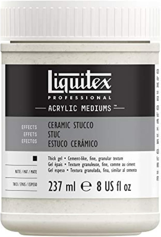Liquitex Professional Effects Medium, 237ml (8-oz), Ceramic Stucco