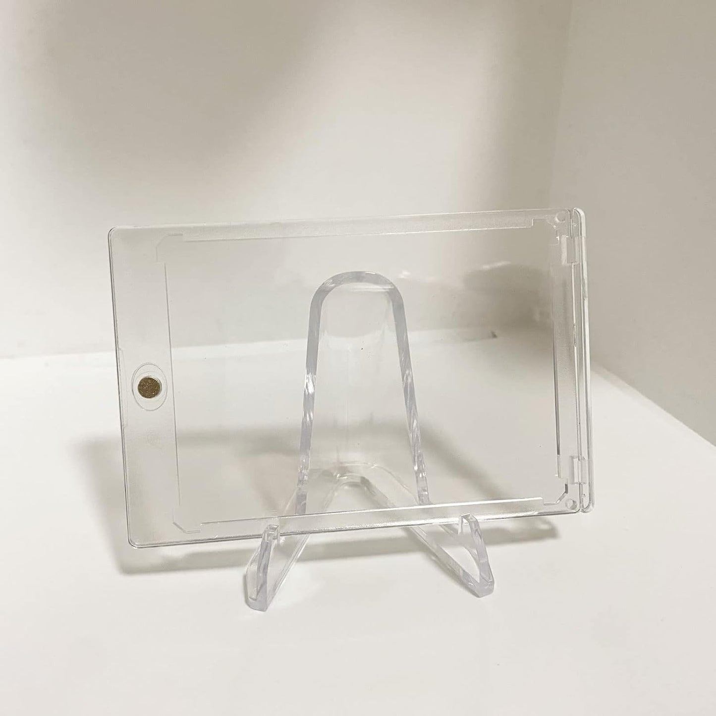 22 Packs(2.7 Inch) Acrylic Easel Stands Display Stands/Plate Stands Coin Display Easel Holder for Air-Tite Coins Pocket Watches Capsules Challenge Medals Casino Chips , Photo Display,Baseball Sports