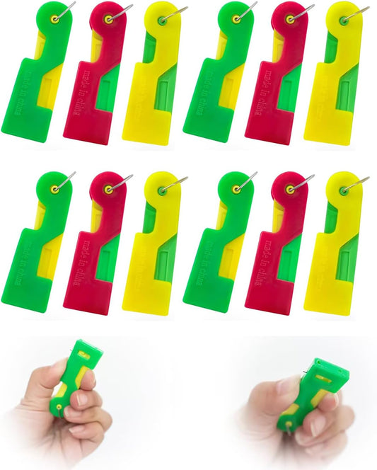 Automatic Needle Threader,2025 Needle Threaders for Hand Sewing,Plastic Sewing Machine Needle Threade for Embroidery Cross Stitch Craft,Automatic Needle Threaders for Hand Sewing(Random Color) (8)