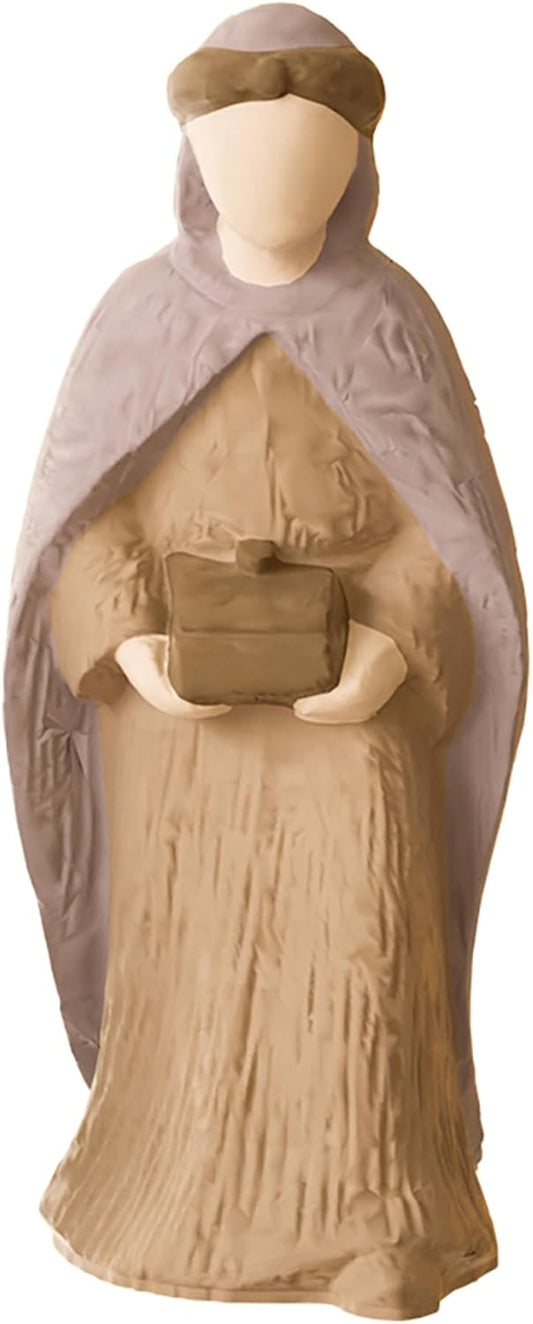 Nativity Scene Molds - Jesus, Maria, Angel & Nativity Designs - Resin Casting & Silicone Molds for Candle Making & Home Decor Wave Candle Mold