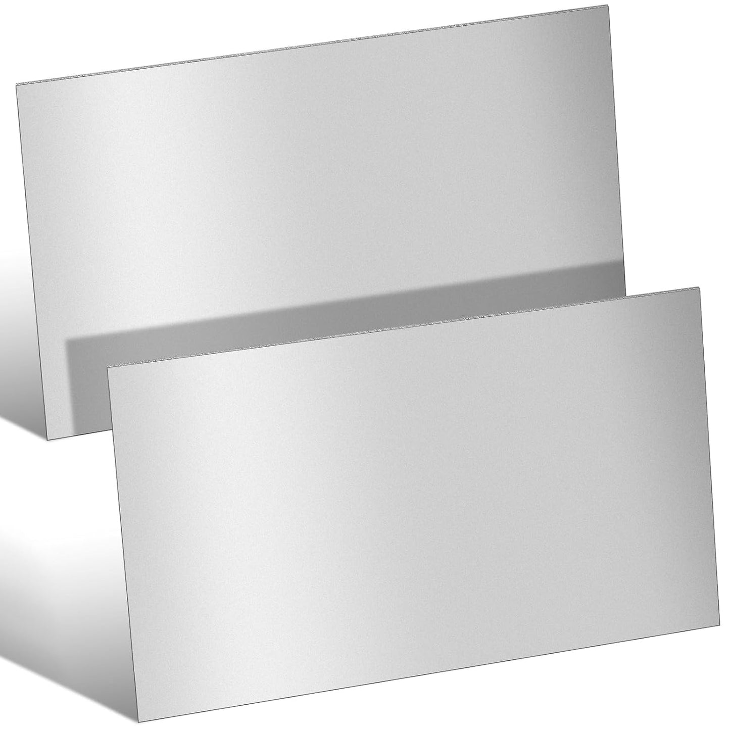 2 Pcs 16 x 12 Inch Mild Steel Sheet Cold Rolled 16 Gauge Metal Plate Weldable Metal Sheets for Professional Industrial DIY Use, Clean Surface Easy to Weld