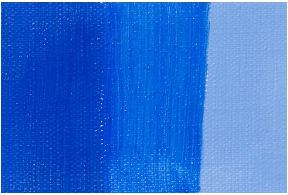 Charvin Extra Fine Oil Paint, Cobalt Blue Light Hue 60 ml - Triple-Milled, Rich Texture, Poppy Oil-Based, Light-Fast, Handmade, Archival Quality