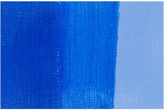 Charvin Extra Fine Oil Paint, Cobalt Blue Light Hue 60 ml - Triple-Milled, Rich Texture, Poppy Oil-Based, Light-Fast, Handmade, Archival Quality