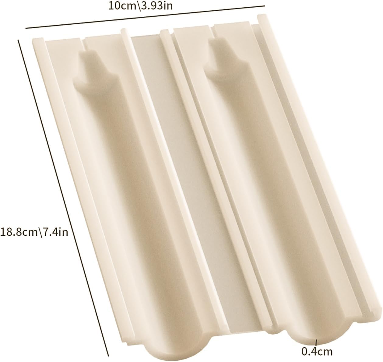 2 Pack Stick Pillar Candle Mold - Resin Casting Molds Resin Making Molds Silicone Mold for Candle