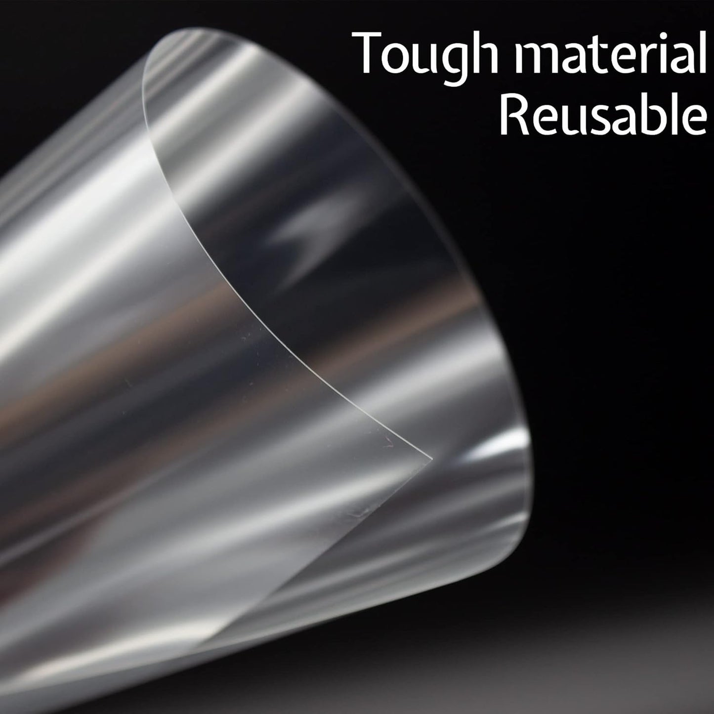 7 Mil Blank Mylar Stencil Sheet (10Pcs),12 x 12 Inch Clear Plastic Sheets, Acetate Sheets for Crafts, Plastic Sheets for Cutting Machine, PET Stencil Material