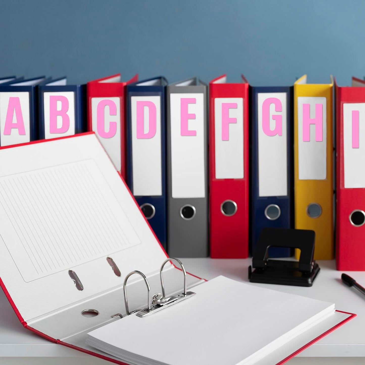 Bemeol Letter Stickers 1560 Pieces 30 Sheets Stick on Vinyl Letters Capital Alphabet Sticker Letter for Craft Bulletin Boards Classroom Home Business Decor(Pink,1 Inch,2 Inch)