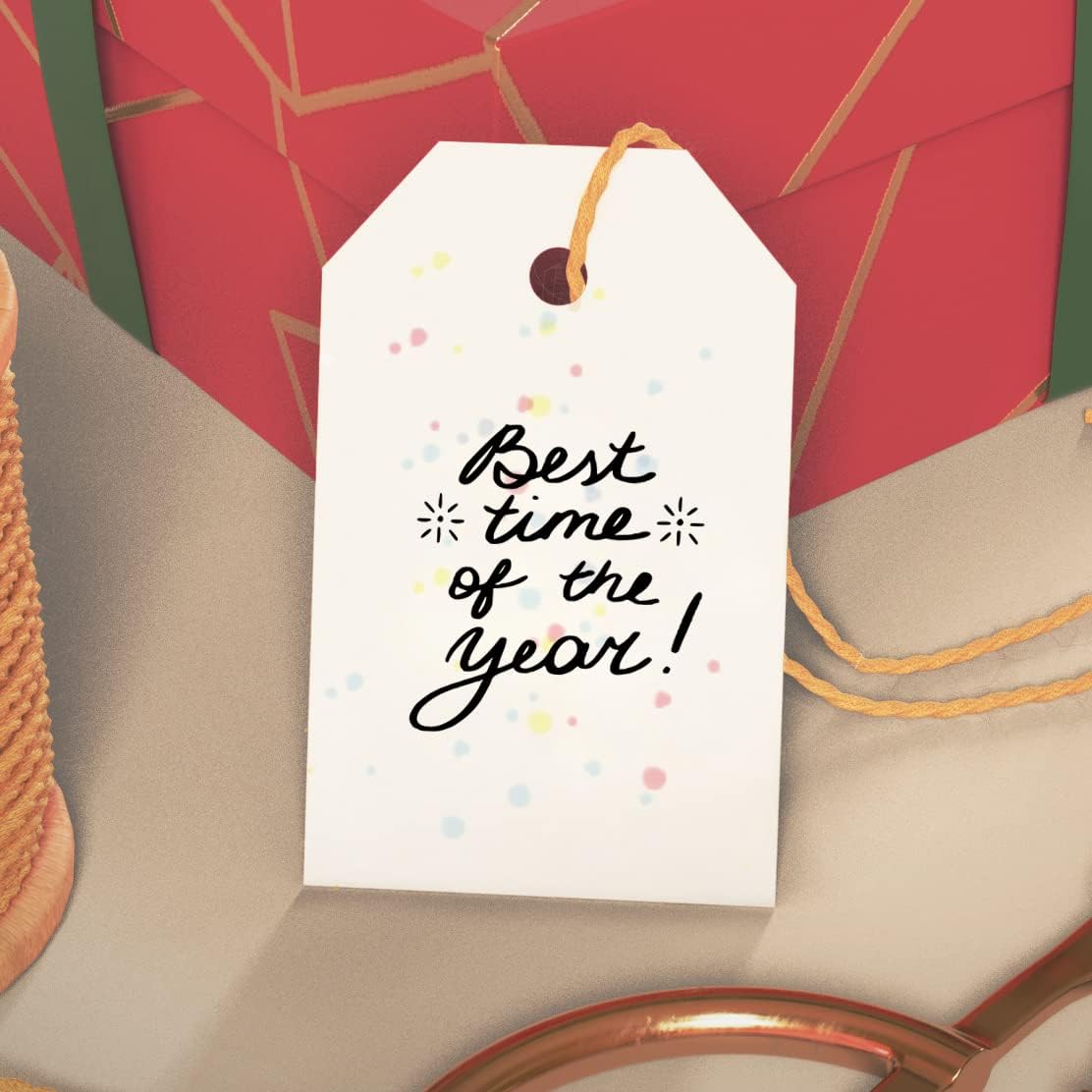 Merry Christmas Clear Stamps for Card Making and Photo Album Decorations, Happy New Year Words Winter Snowflake Frame Clear Rubber Stamps for Card Making Decoration and DIY Scrapbooking