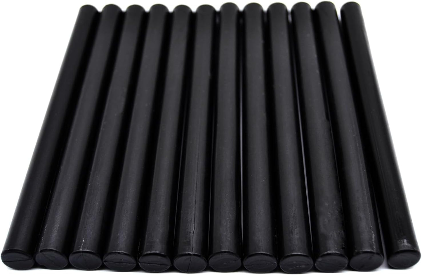 Black Glue Gun Sealing Wax Stick - Large - for Documents Sealing Gift Wrapping Party Invitation Halloween Decoration - Pack of 12