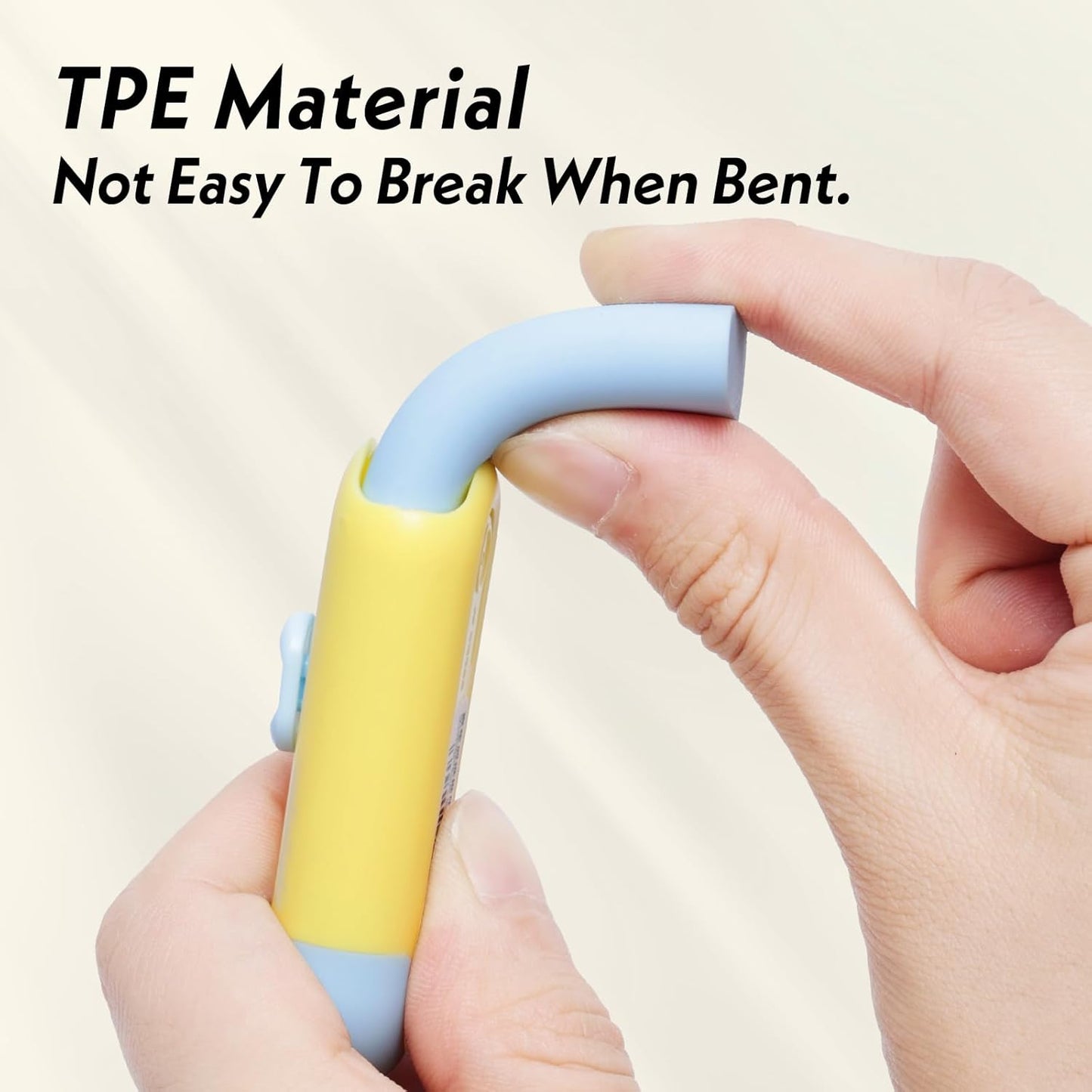 Retractable Eraser, Pack of 3, Pencil Eraser for Pencils,Assorted Color