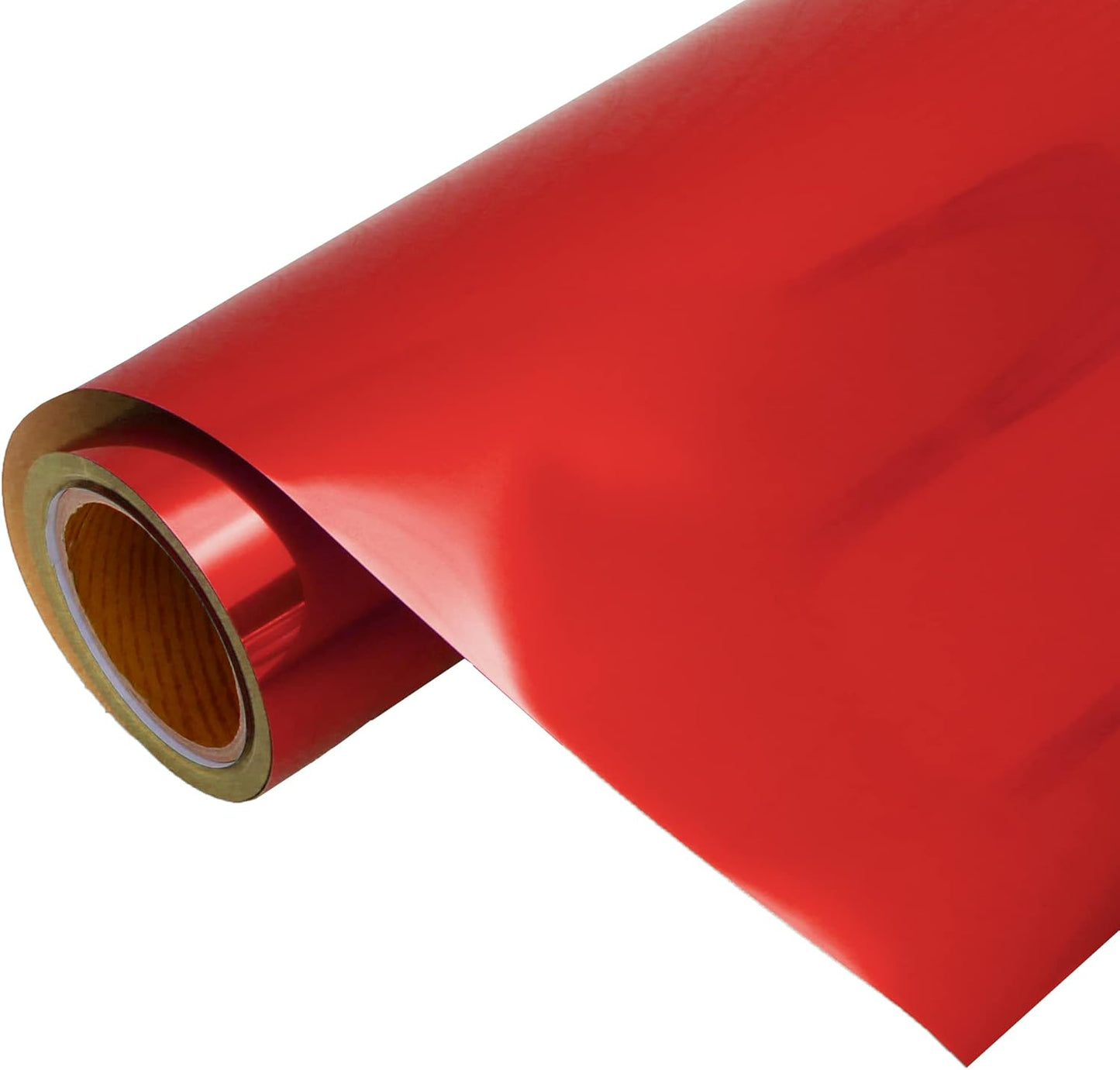 Threadart Metallic Foil Red Matte Heat Transfer Vinyl Film | Custom Cut Roll 20" Wide by The Yard | Compatible with Venture Explore and Maker, Silhouette Cameo, & Large Format Cutters