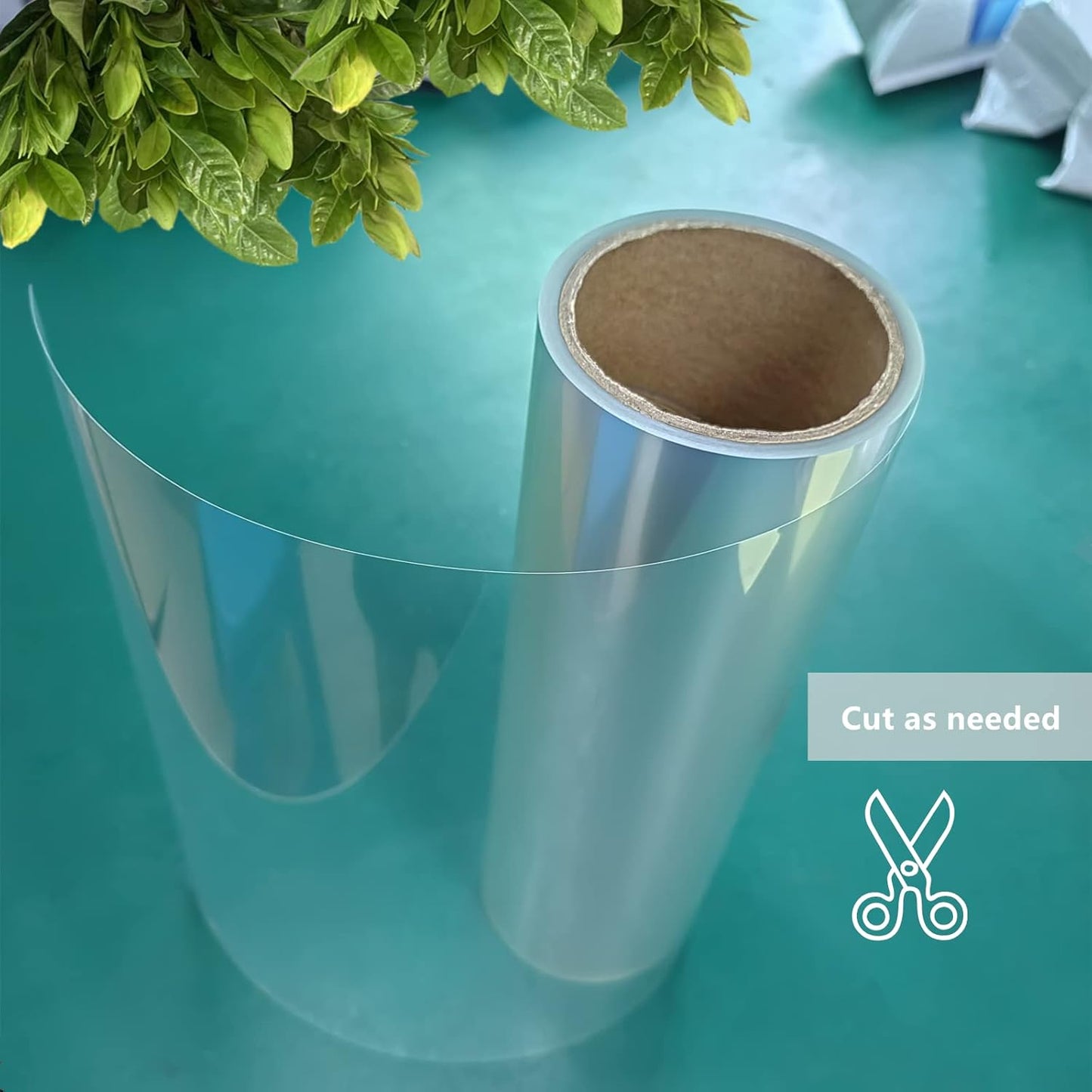 BANLTRE 3ft x 50ft Roll 4 mil Clear Acetate Sheet, Transparency Blank Stencil Material