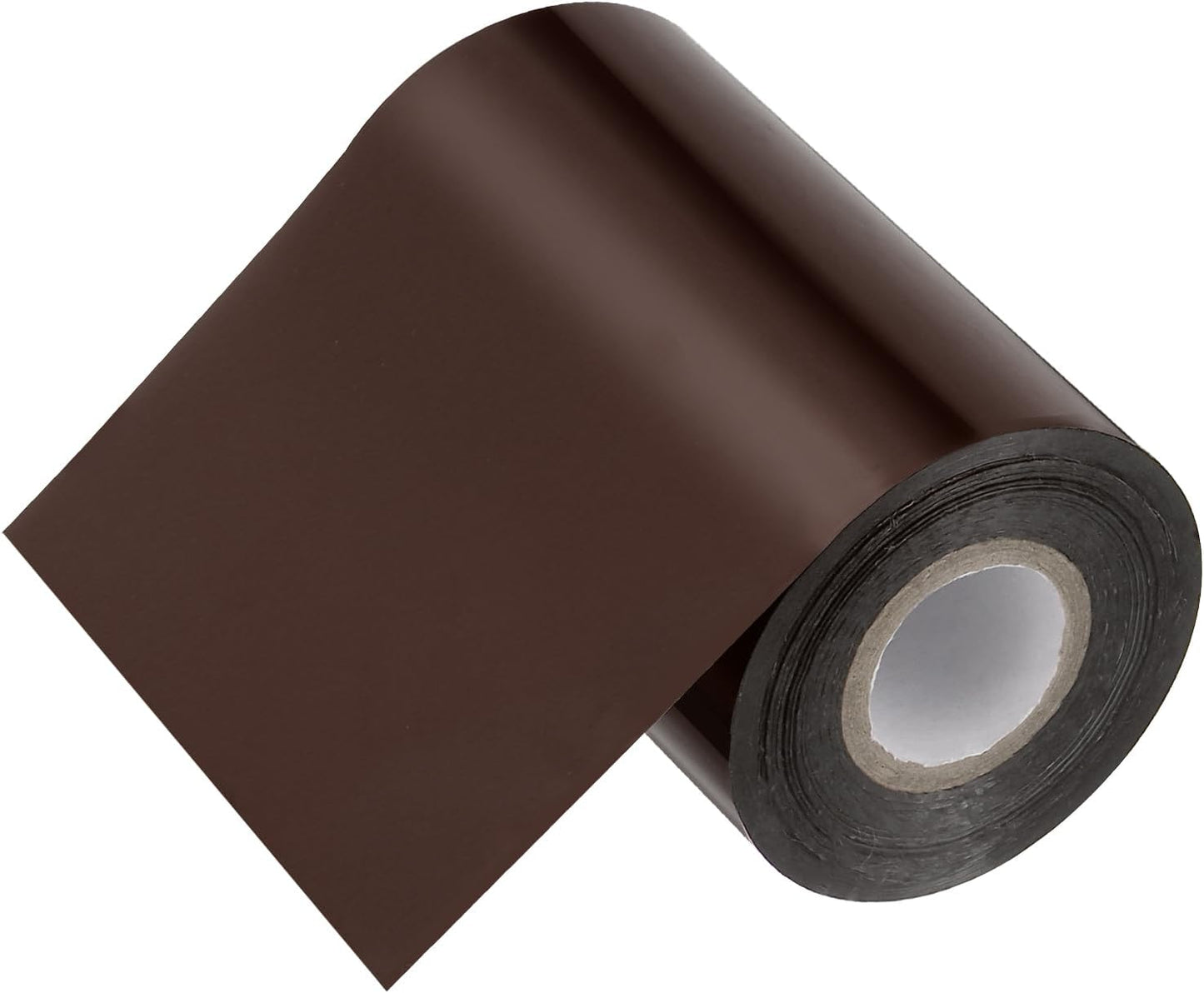 PATIKIL 4"x400Ft Hot Stamping Foil Paper, Heat Transfer Hot Stamping Paper Foil Roll for Leather DIY Logo Decor Craft Gift Package Scrapbook Card, Brown