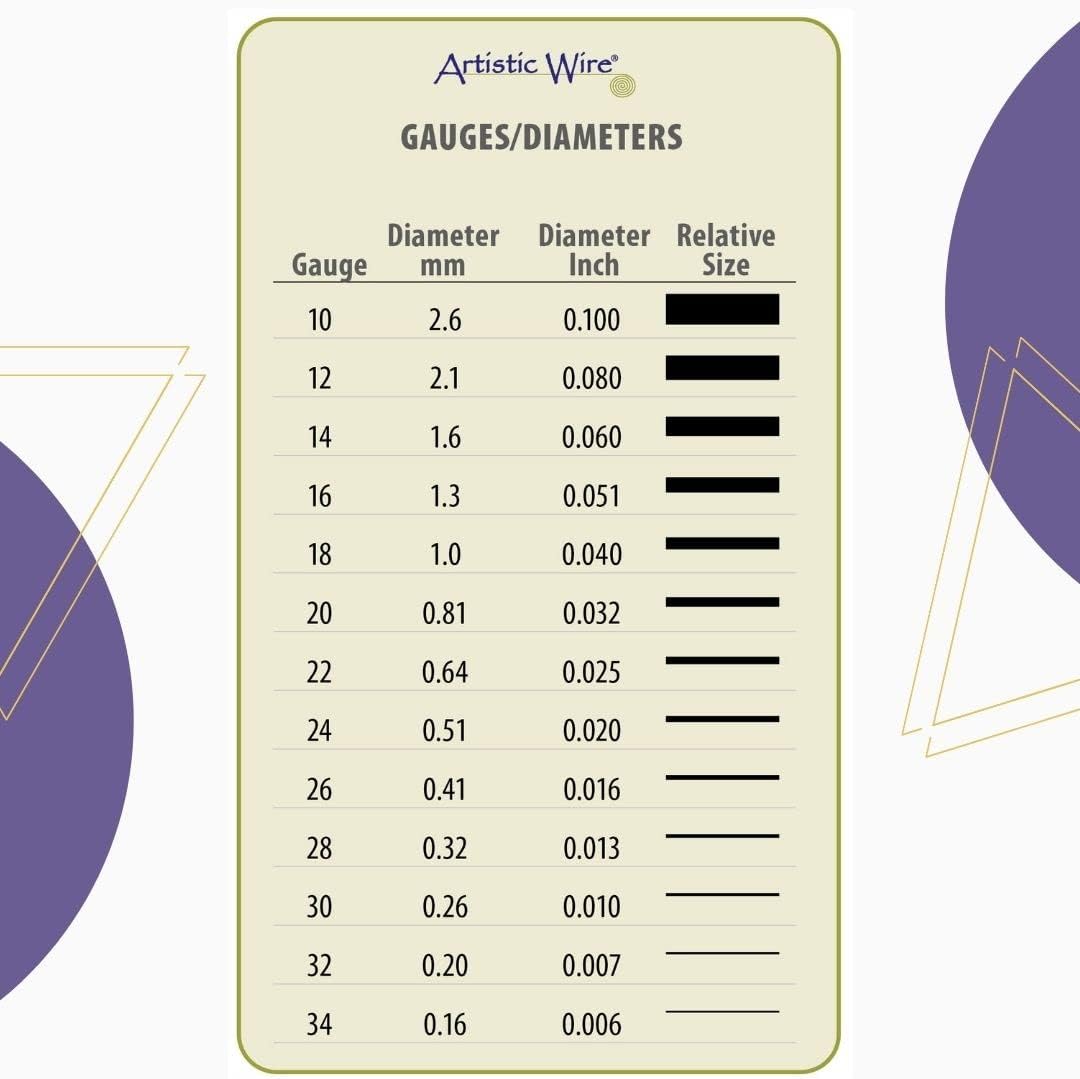 Artistic Wire, 28 Gauge Tarnish Resistant Brass Craft Wire, 523 ft