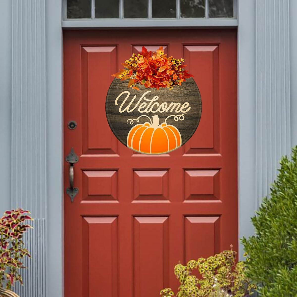 Large Fall Stencils 12” Thanksgiving Stencils Pumpkin Stencil for Painting on Wood Fabics Doormats DIY Crafts Decor