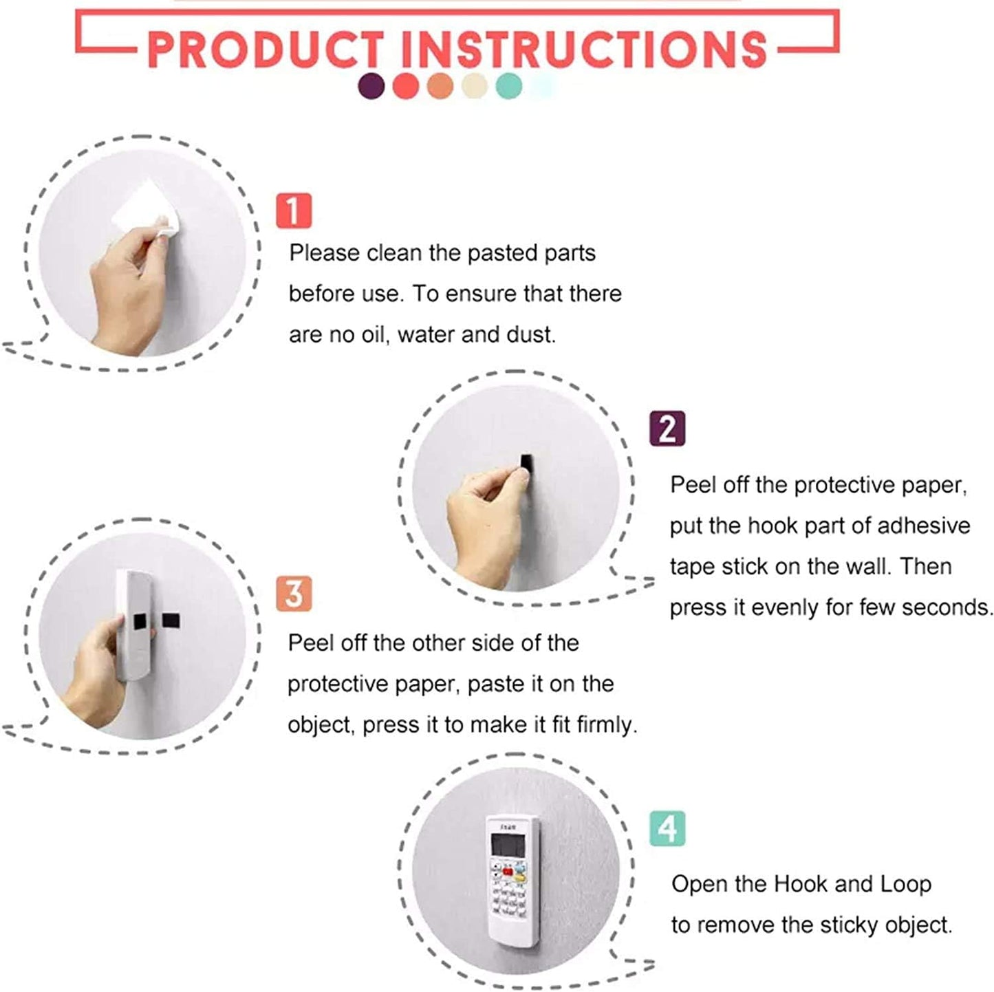 BRAVESHINE Industrial-Strength Self Adhesive Hook and Loop Roll - 0.8 Inch 16.5FT Double Side Hook and Loop Strips Fasteners Tape for Sewing, Pedal Board, Mounting or Hanging Items - White Tape