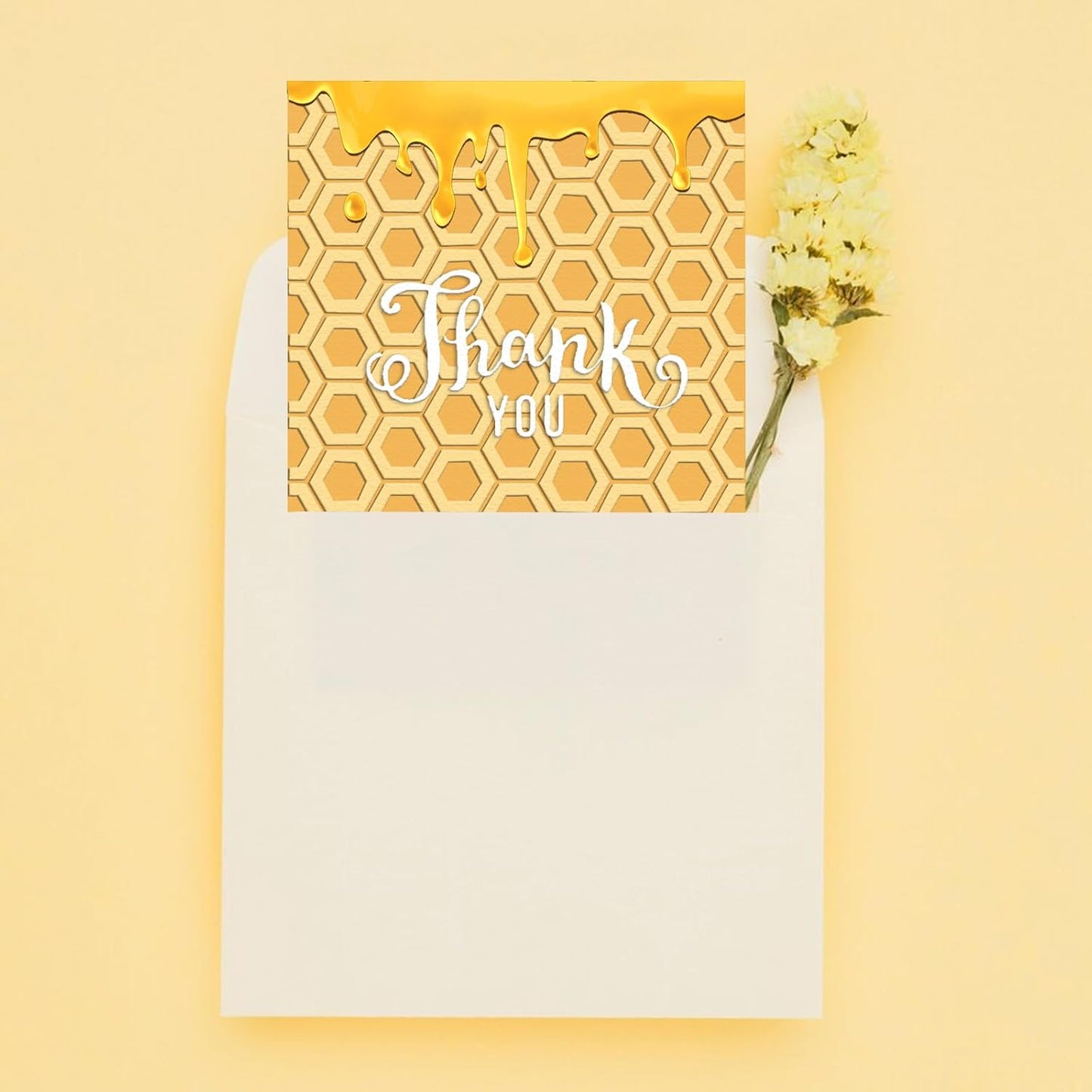 Threetols 3-D Textured Impressions Embossing Folder, Honeycomb Background Embossing Folder for Card Making, Hexagon Frame DIY Plastic Scrapbooking Photo Album Card Paper DIY Craft Decor Template Mold