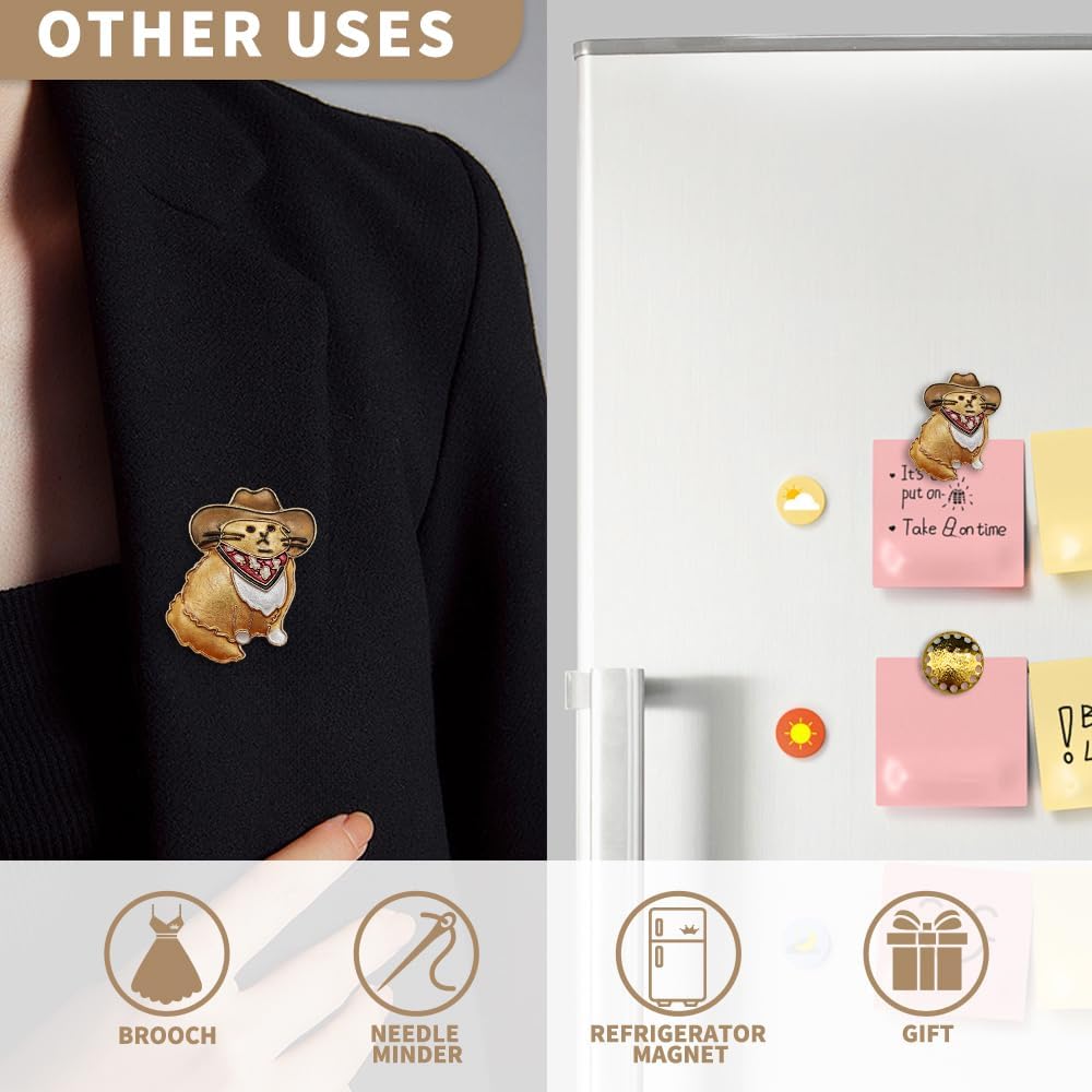 Needle Minder Magnet, Magnetic Needle Minder, Needle Minders Magnetic Cross Stitch Accessories, Magnetic Needle Holder, Life Tree, Butterfly, Cats, Owl, Heart (Garfield)