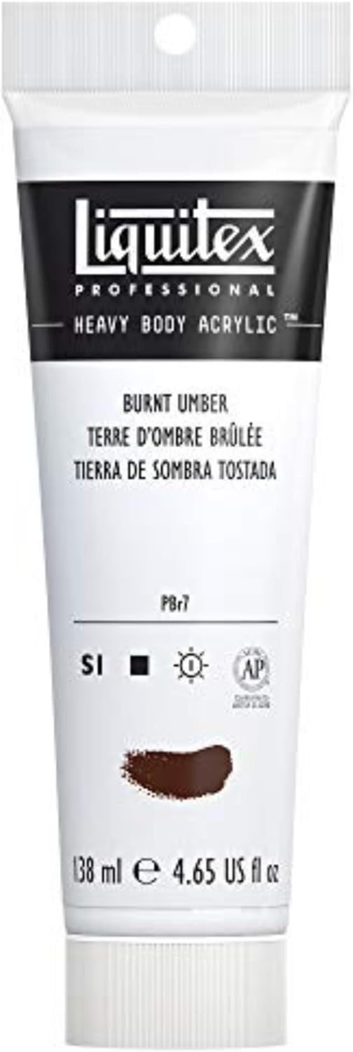 Liquitex Professional Heavy Body Acrylic Paint, 2-oz (59ml) Tube, Indian Yellow