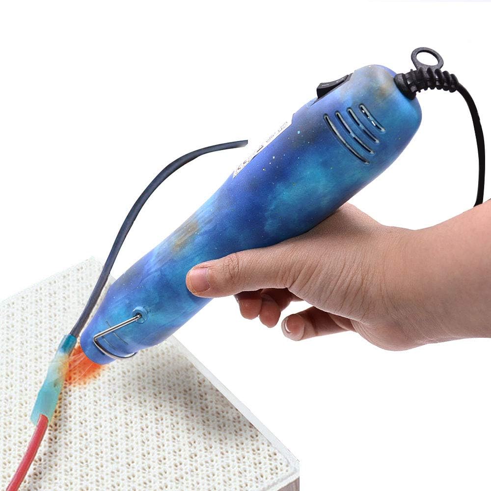 mofa Resin Heat gun,6.6ft Cable 300W Heat Gun for Crafts,Acrylic Paint Dryer Multi-Purpose Electric Heating Nozzle (Blue Mirage)