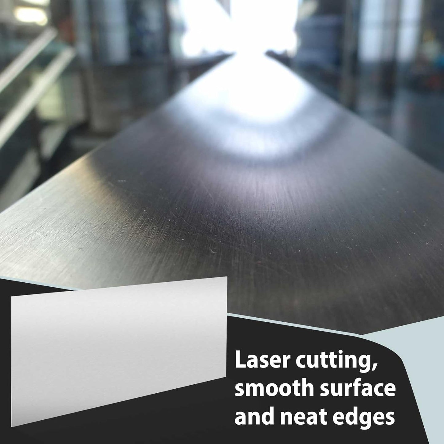 1 Pack 5052 Aluminum Sheet Metal 12" x 36" Aluminum Plate 1/8 (0.125'') Inch Thickness Rectangle Metal Panels for Industry Crafting Handcraft DIY Projects