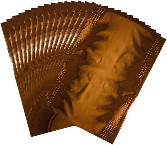 50 Sheets Toner Reactive Foil Sheet for Crafts Paper Holographic Heat Transfer Craft Foil Paper for Scrapbooking Stamping Cardstock Heat Transfer DIY Crafts Accessories 7.9 x 11.4inch